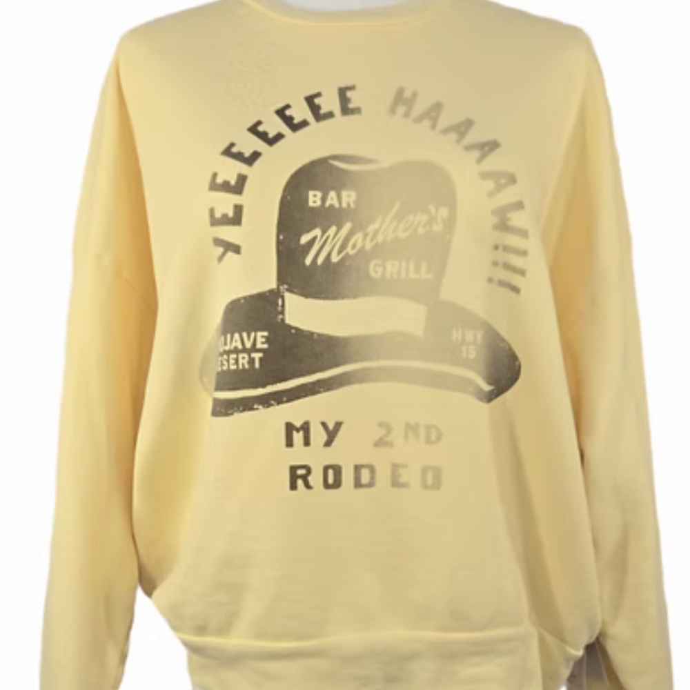 Mother Denim Graphic Sweatshirt